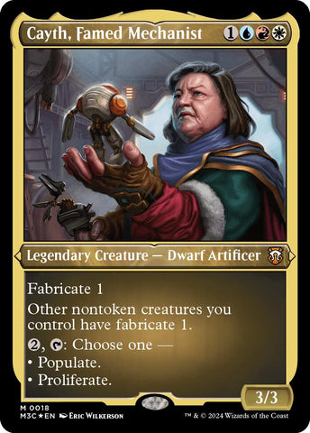 Cayth, Famed Mechanist (Foil Etched)