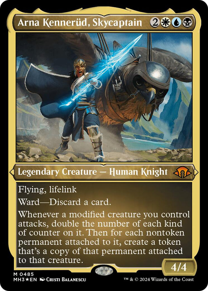 Arna Kennerud, Skycaptain (Foil Etched)