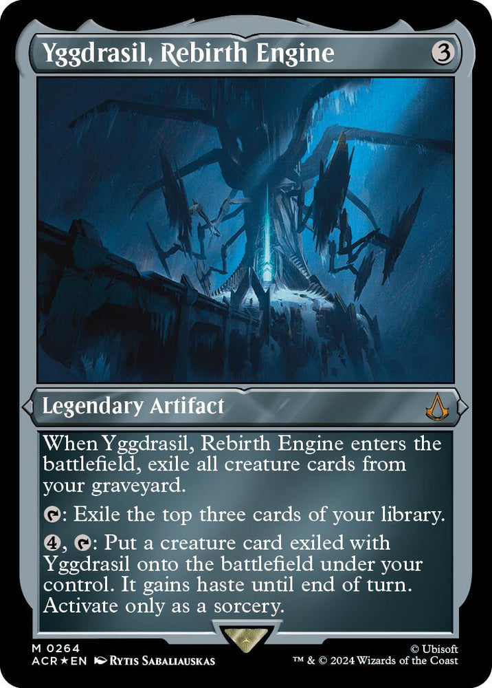 Yggdrasil, Rebirth Engine (Foil Etched)