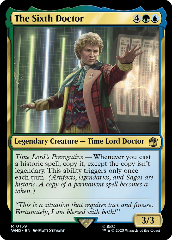 The Sixth Doctor [Doctor Who] 