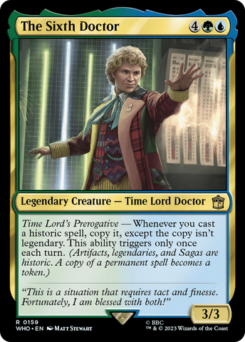 The Sixth Doctor [Doctor Who] 