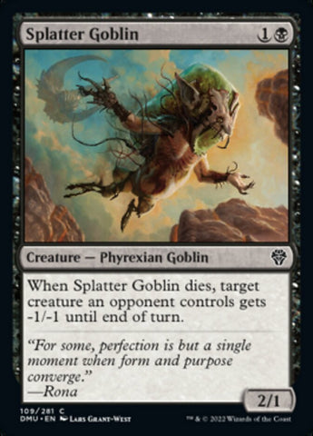 Splatter Goblin [Dominaria United] 