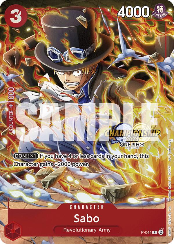Sabo (CS 2024 Event Pack) [One Piece Promotion Cards] 