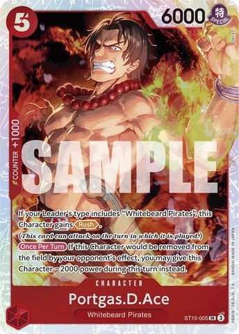 Portgas.D.Ace [Starter Deck: Red Edward.Newgate] 