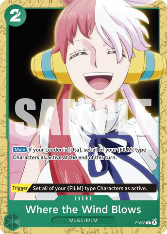 Where the Wind Blows [Starter Deck: GREEN Uta] 