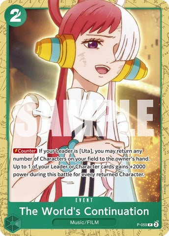 The World's Continuation [Starter Deck: GREEN Uta] 