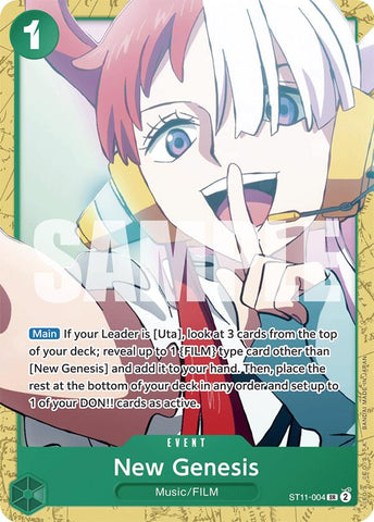 New Genesis [Starter Deck: GREEN Uta] 