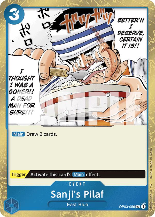 Sanji's Pilaf (Jolly Roger Foil) [Premium Booster -The Best-] 