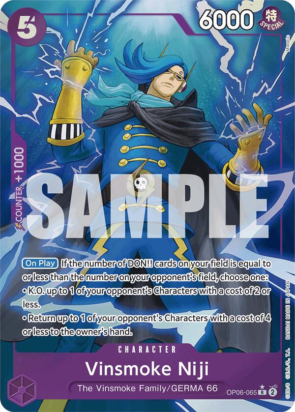 Vinsmoke Niji (OP06-065) (Full Art) [Premium Booster -The Best-] 