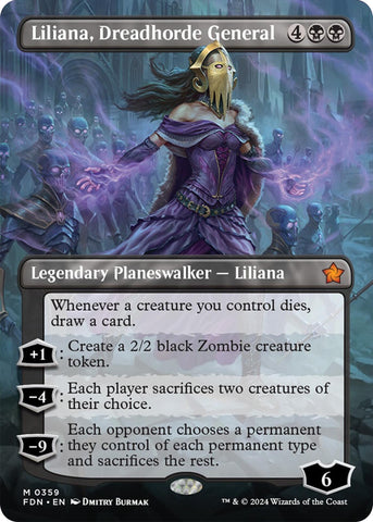 Liliana, Dreadhorde General (Borderless)