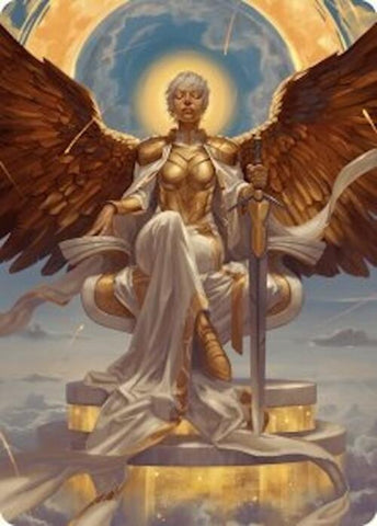 Herald of Eternal Dawn Art Card (27/54) [Foundations Art Series] 