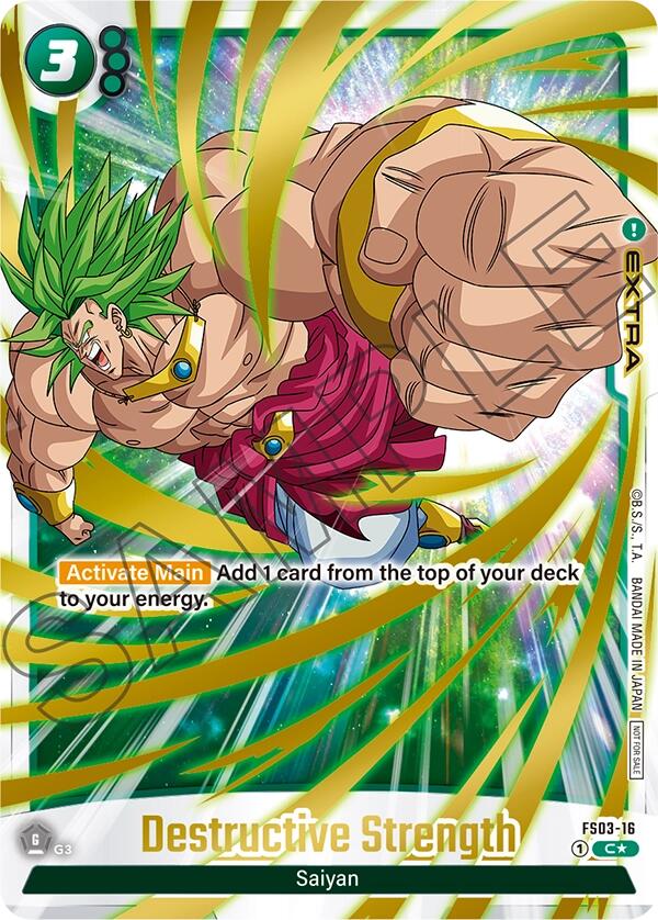 Destructive Strength (Championship Pack 03) [Fusion World Tournament Cards] 