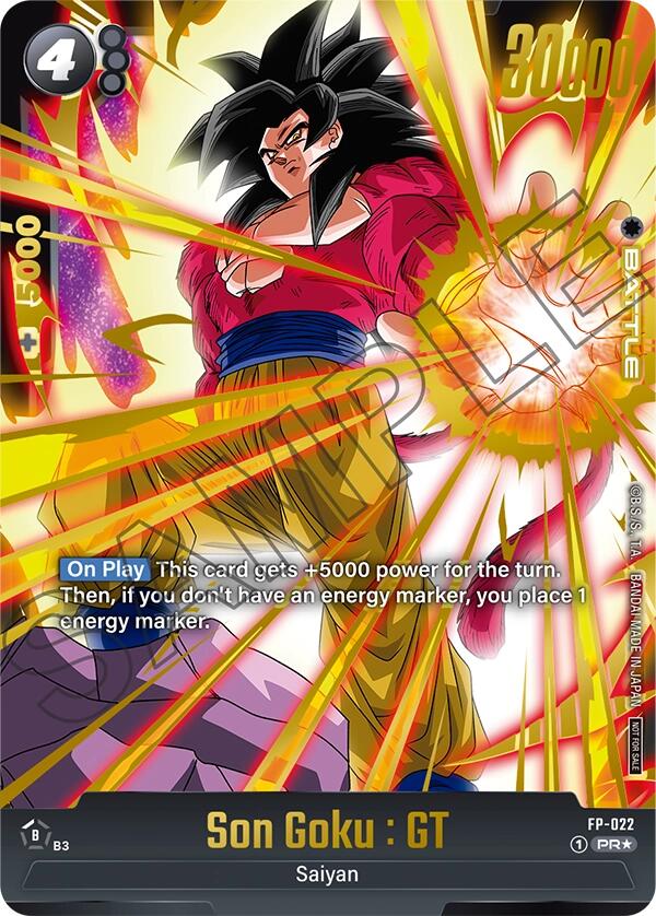 Son Goku : GT (FP-022) (Selection Pack 01) [Tournament and Championship Promos] 