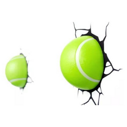 Lámpara Deco Light Mural 3D Pelotas de Tenis