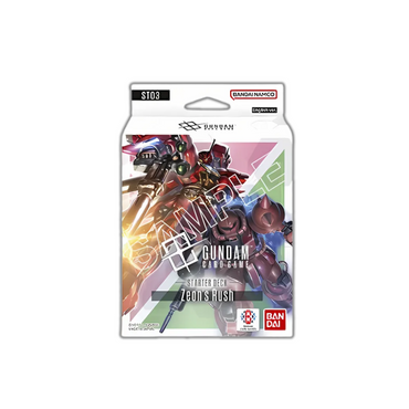 [PREVENTA] Gundam Card Game: Starter Deck - Zeon's Rush [ST03]