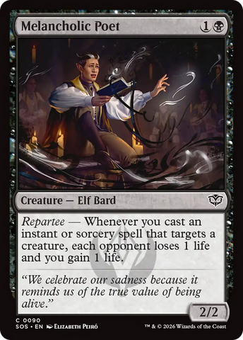 Melancholic Poet [Secrets of Strixhaven]