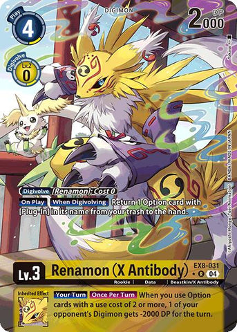 Renamon (X Antibody) (Alternate Art)