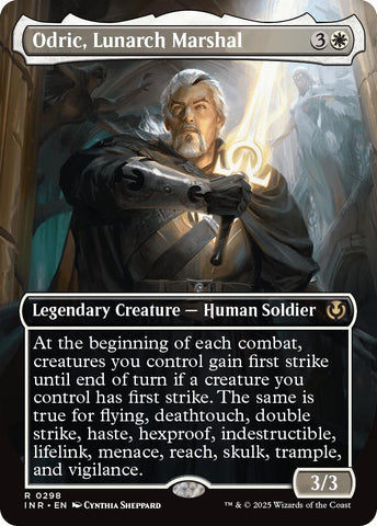 Odric, Lunarch Marshal (Borderless)