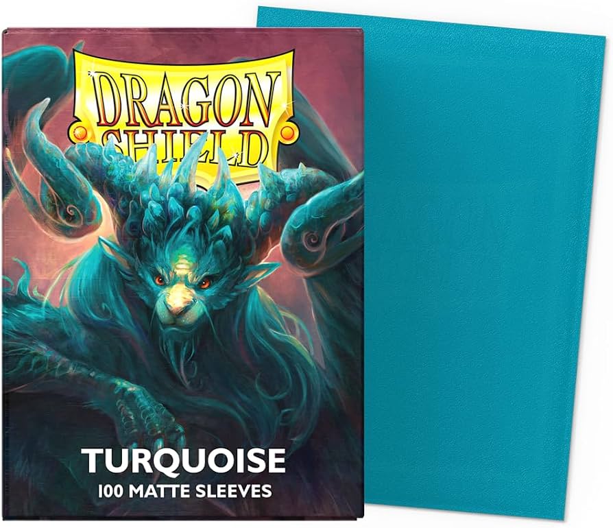 Protectores Dragon Shield - Estandar Dual Matte - Turquoise