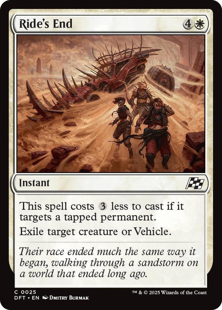Image for Ride's End (25) [DFT]