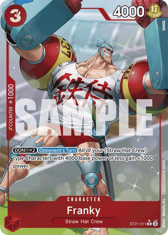 Franky (Parallel) [Starter Deck EX: Gear 5] 