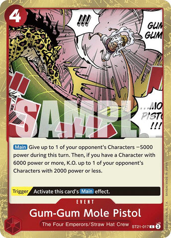 Gum-Gum Mole Pistol [Starter Deck EX: Gear 5] 