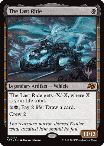 The Last Ride (Promo Pack) [Aetherdrift Promos] 