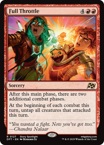 Full Throttle (Promo Pack) [Aetherdrift Promos] 