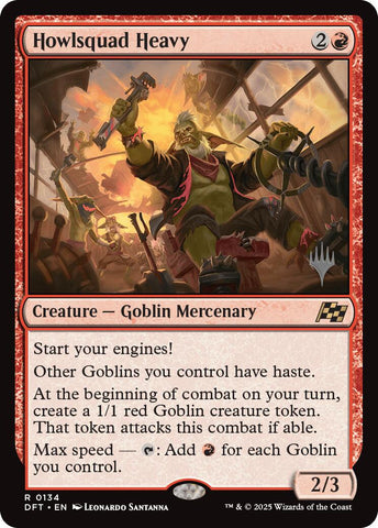 Howlsquad Heavy (Promo Pack) [Aetherdrift Promos] 