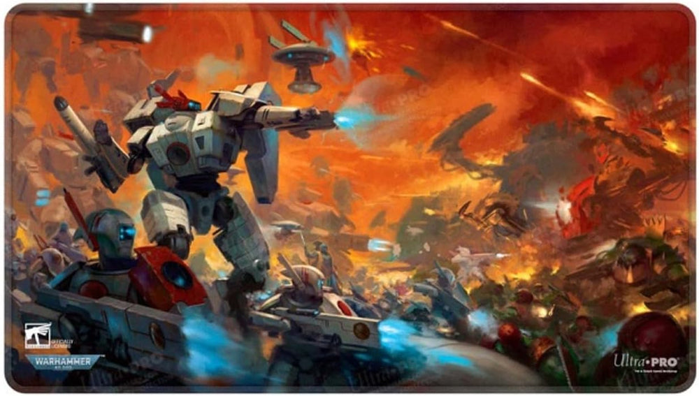 Ultrapro Playmat - Warhammer 40K - T'au Empire Stitched Edge