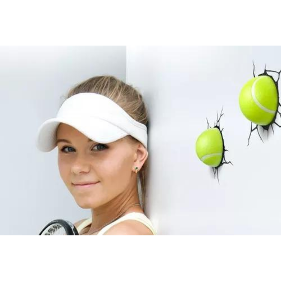 Lámpara Deco Light Mural 3D Pelotas de Tenis