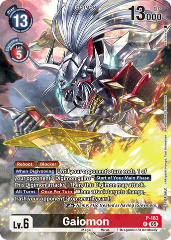 Gaiomon (BT-21: Illustration Celebration Pack)
