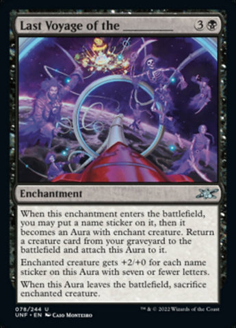 Last Voyage of the _____ [Unfinity] 