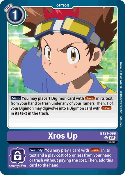 Xros Up [BT21-099] [World Convergence]