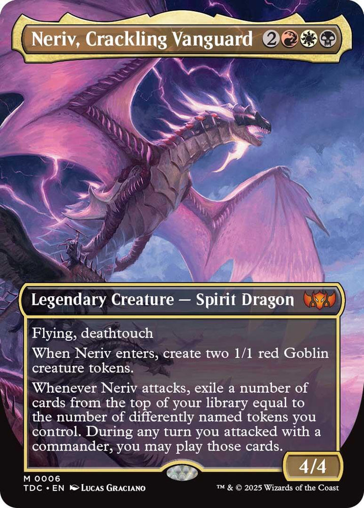 Neriv, Crackling Vanguard (Borderless)