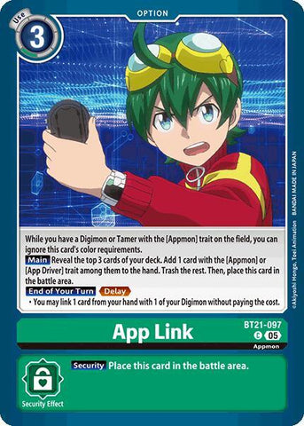 App Link [BT21-097] [World Convergence]