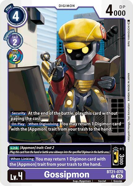 Gossipmon [BT21-070] [World Convergence]