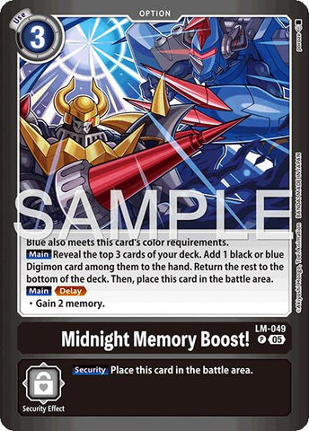 Midnight Memory Boost!