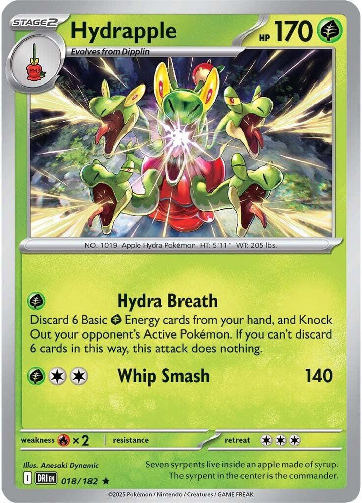 Hydrapple (018/182) [Scarlet &amp; Violet: Destined Rivals] 