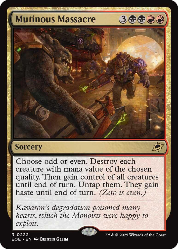 Mutinous Massacre