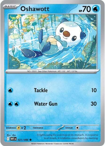 Oshawott (021/086) [Scarlet &amp; Violet: White Flare] 