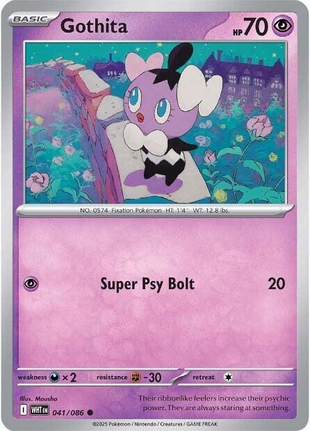 Gothita (041/086) [Scarlet &amp; Violet: White Flare] 