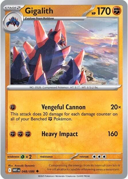 Gigalith (048/086) [Scarlet &amp; Violet: White Flare] 