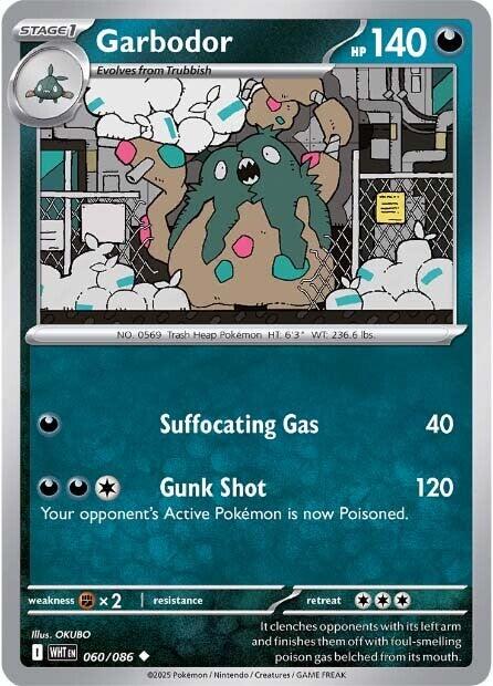 Garbodor (060/086) [Scarlet &amp; Violet: White Flare] 
