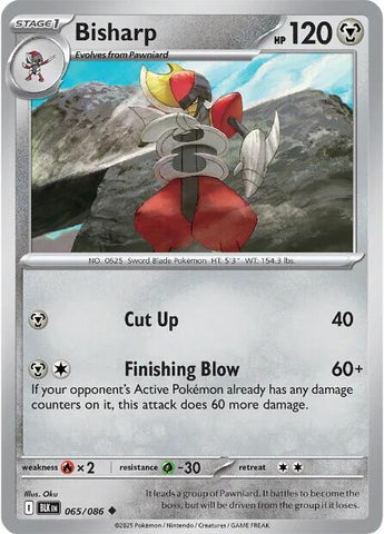 Bisharp (065/086) [Scarlet &amp; Violet: Black Bolt] 