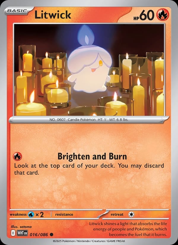 Litwick (Poke Ball Pattern)