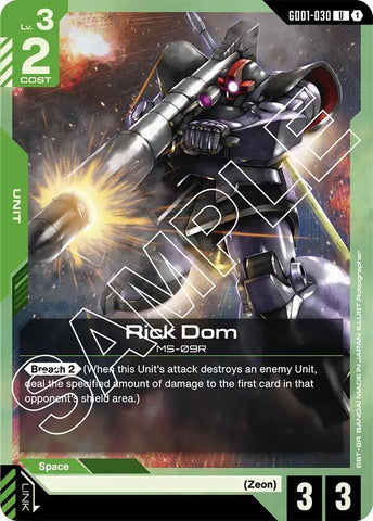 Rick Dom - Newtype Rising (GD01)