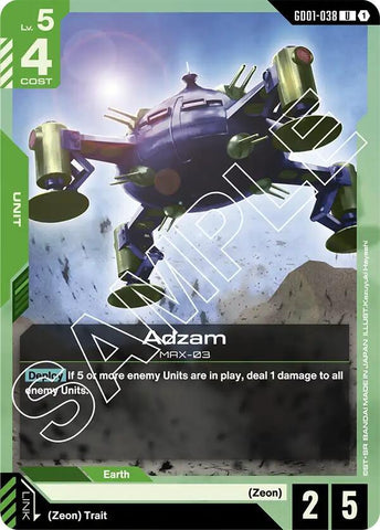 Adzam - Newtype Rising (GD01)