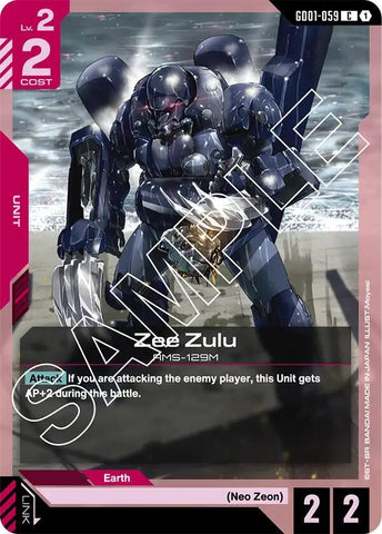 Zee Zulu - Newtype Rising (GD01)