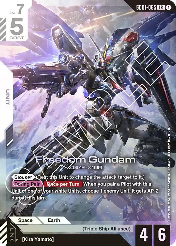Freedom Gundam - Newtype Rising (GD01)